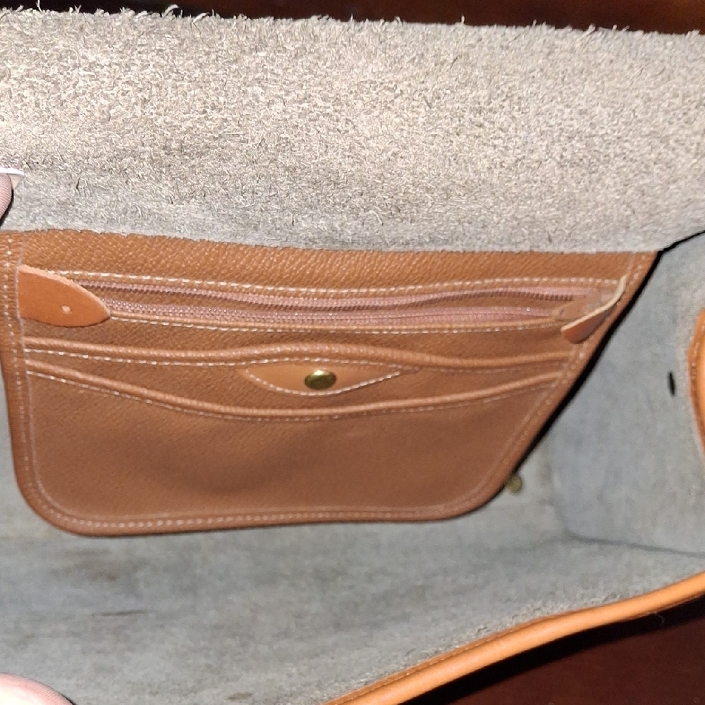 Dooney & Bourke Tan Leather Bag - Picture 10 of 16